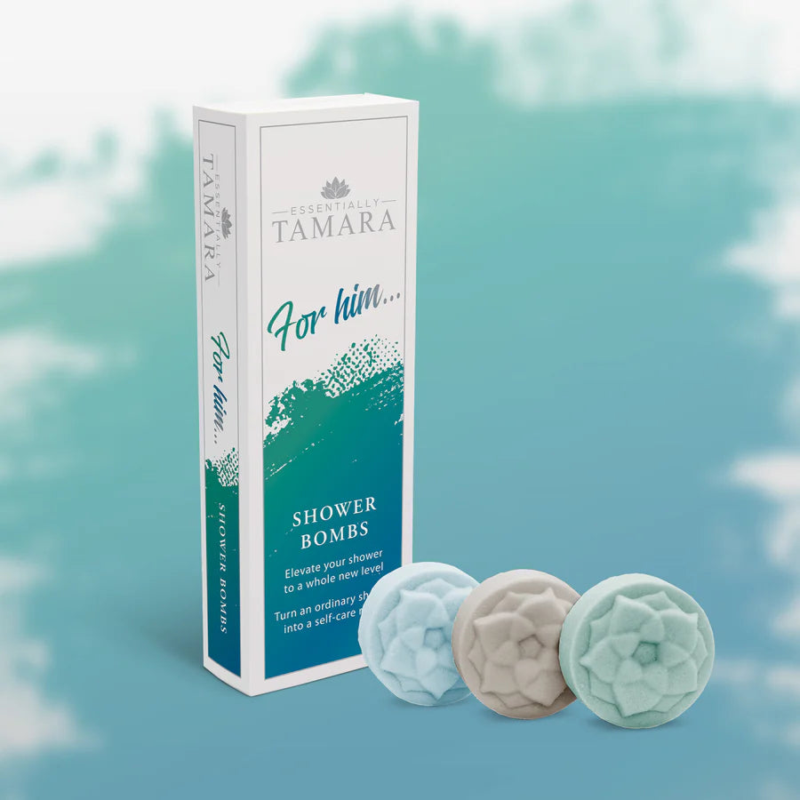 For Him Collection - Box of 3 Shower Bombs