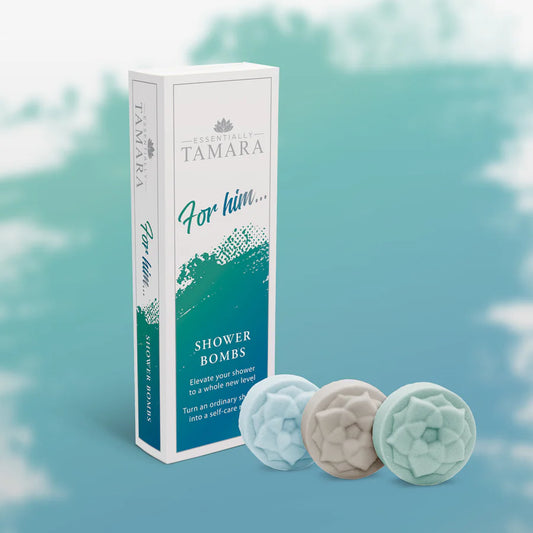 For Him Collection - Box of 3 Shower Bombs