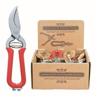 Pruner w/Red Handle Stainless  Steel