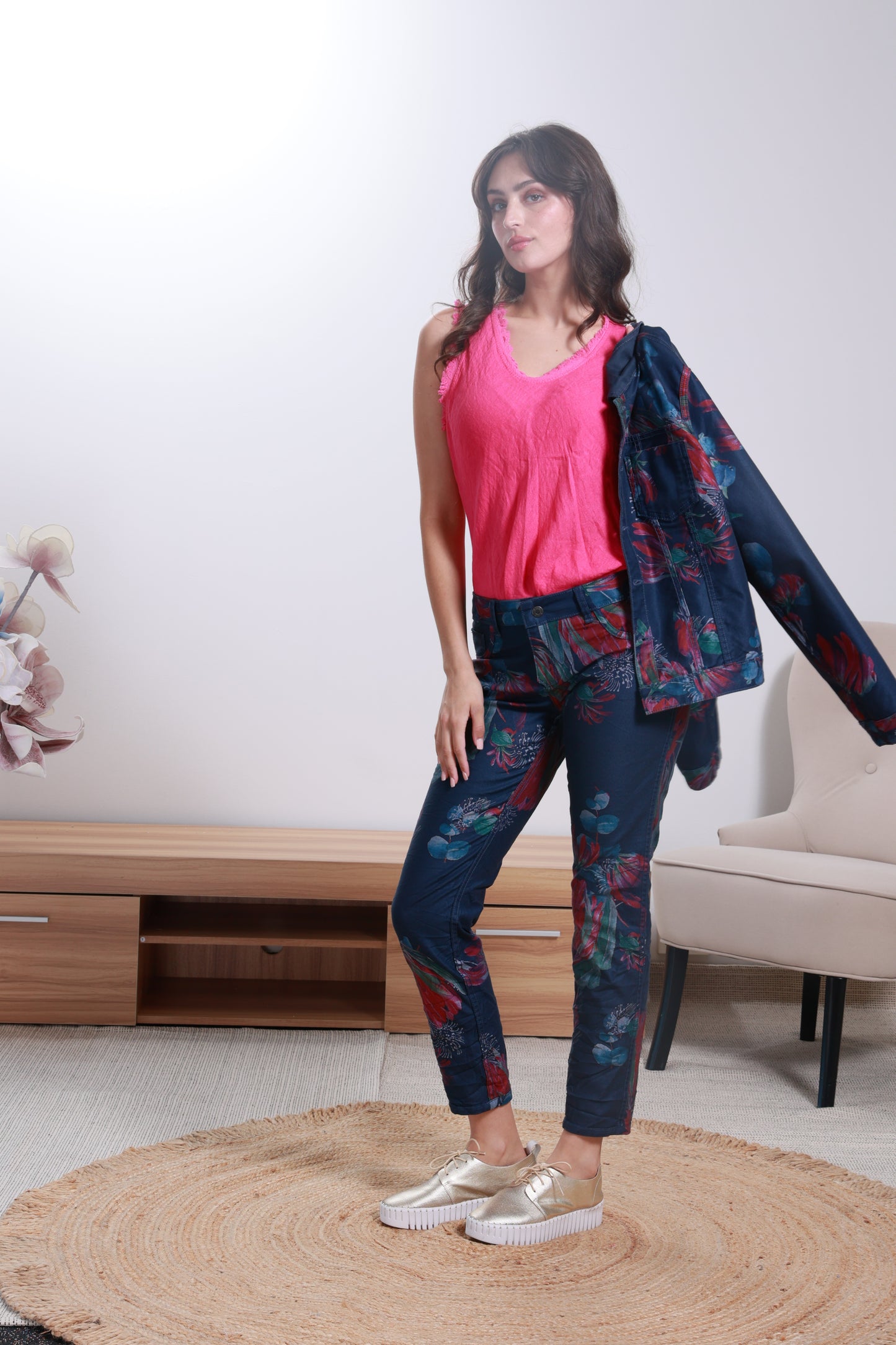 REVERSIBLE JEANS NAVY