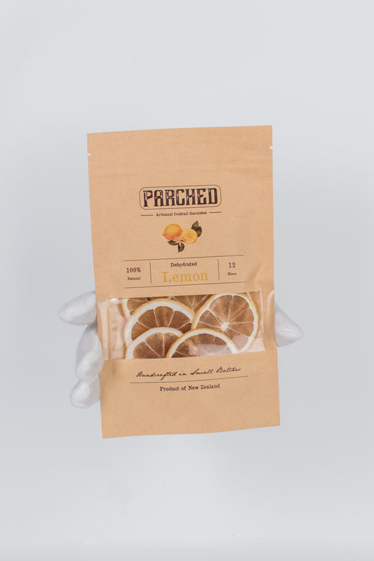 Parched Dehydrated Lemon - Window Pouch (12 slices)