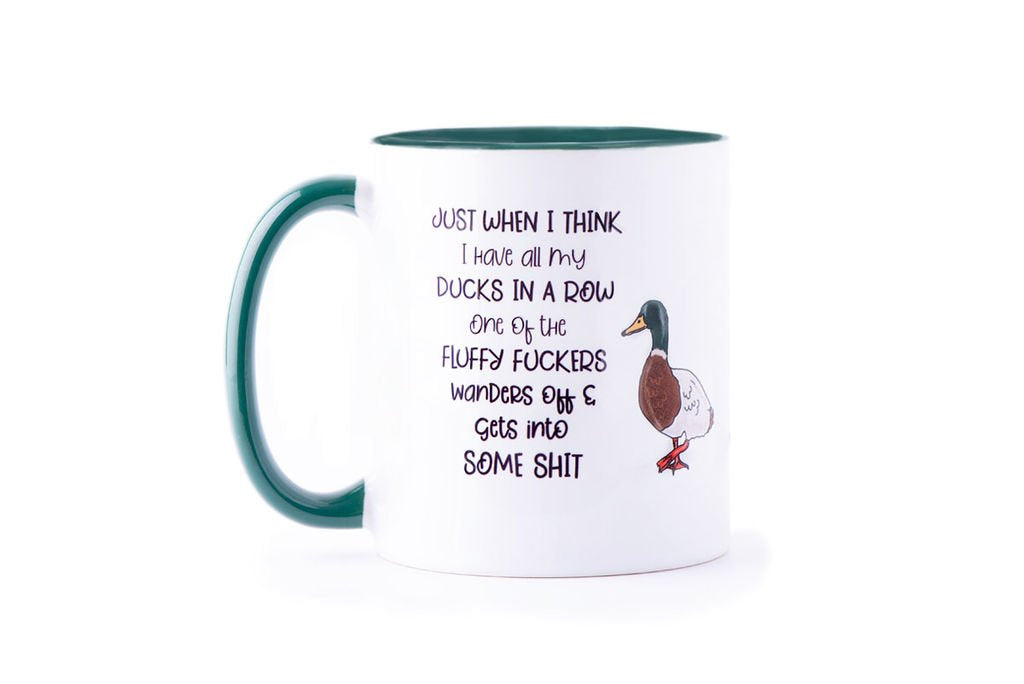 Ducks in a Row Mug