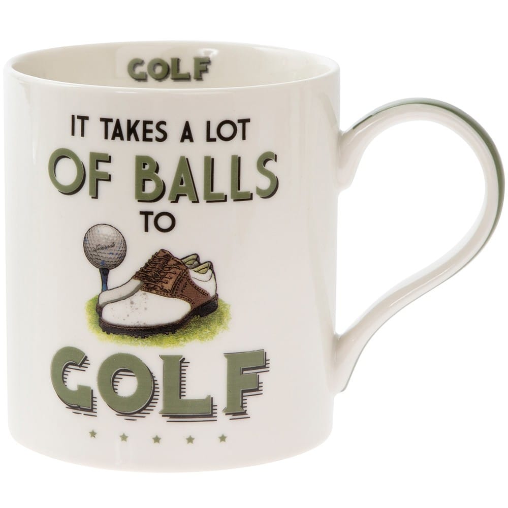 It Takes A Lot of Balls! Fine China Mug