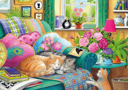 Cat Naps Puzzle | 500 piece