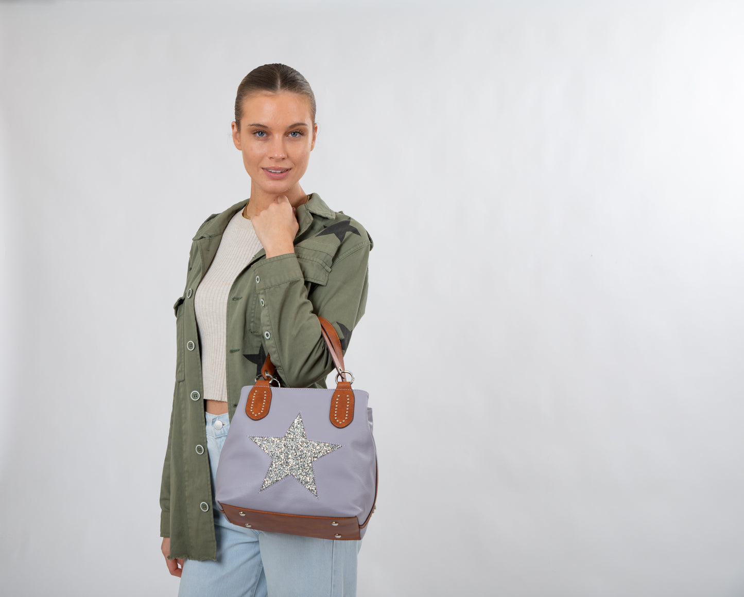 Sassy Duck Orion Star Tote | Lavender