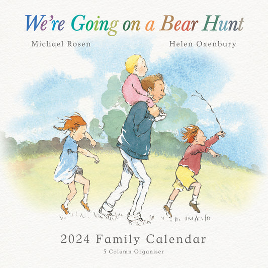 Going On A Bear Hunt Square Family Planner Wall Calendar 2024