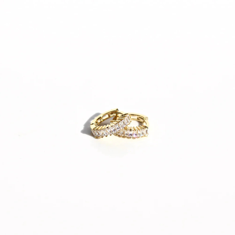 Queen of the Foxes Earrings - Huggies Sleeper Petite - Marquise