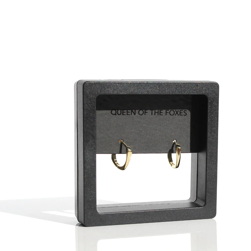 Queen of the Foxes Earrings - Simple Sleepers - Plain