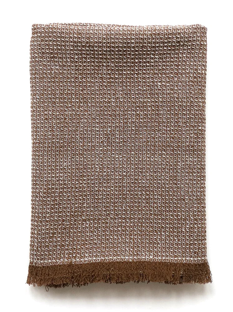 Waffle Loose Tea Towel | Earth