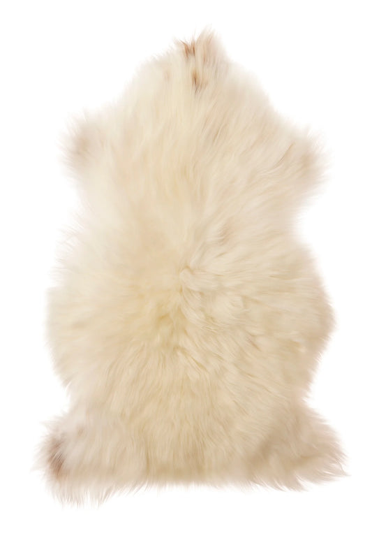Lhasa Longwool Sheepskin | Natural Ivory