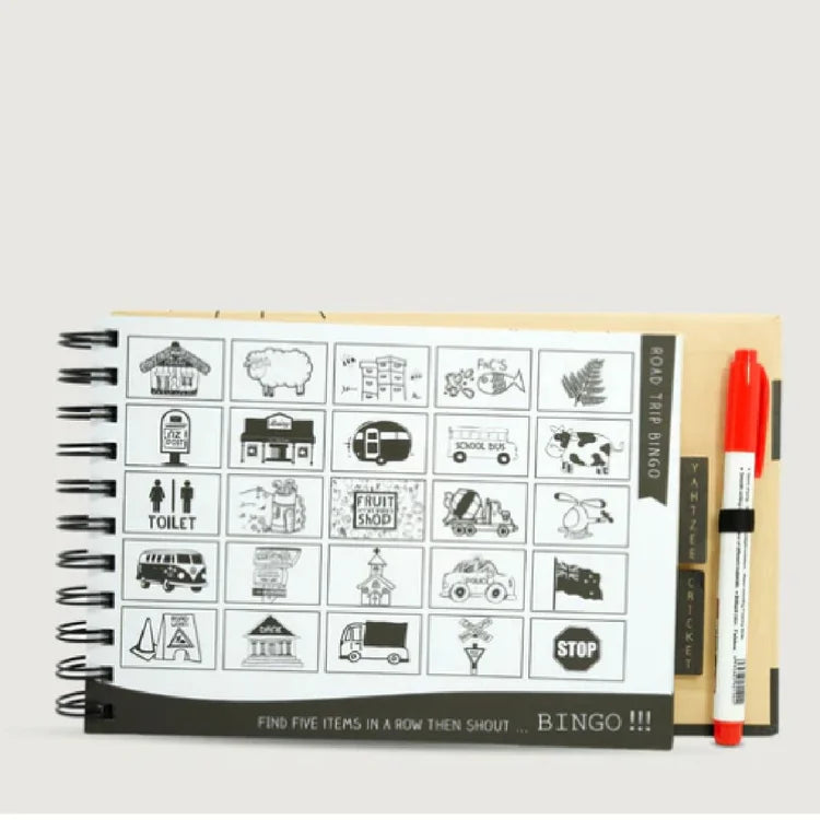 Moana Rd - Road Trip Bingo game