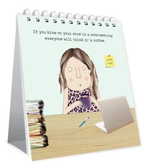 2027 Desk Calendar | Rosie Made a Thing
