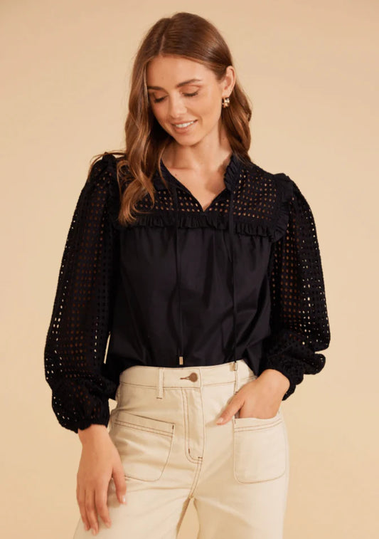 Lucia Blouse | Black