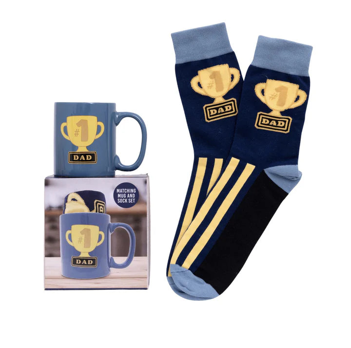 Father's Day Mug & Sock Set