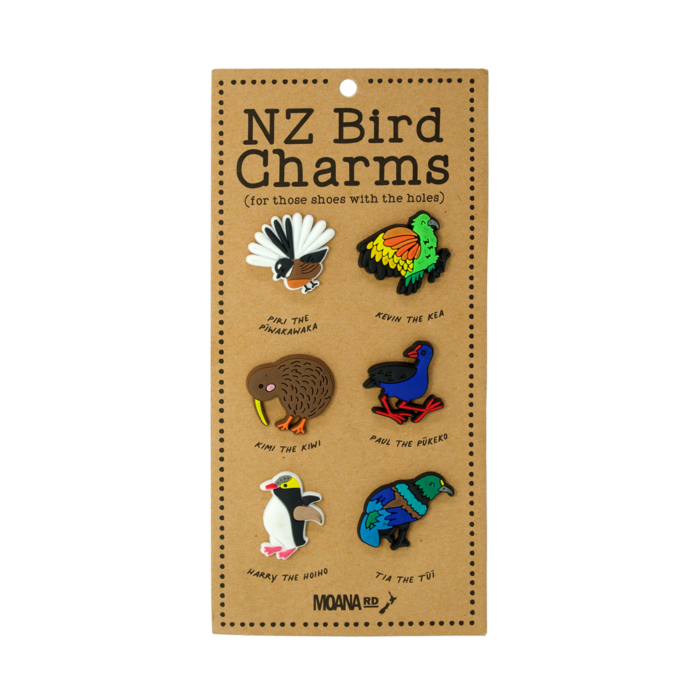 NZ Bird Charms Set