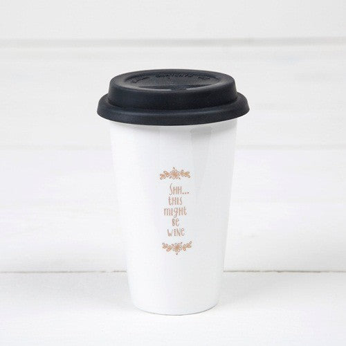 Mug Thermal Shhh Wine