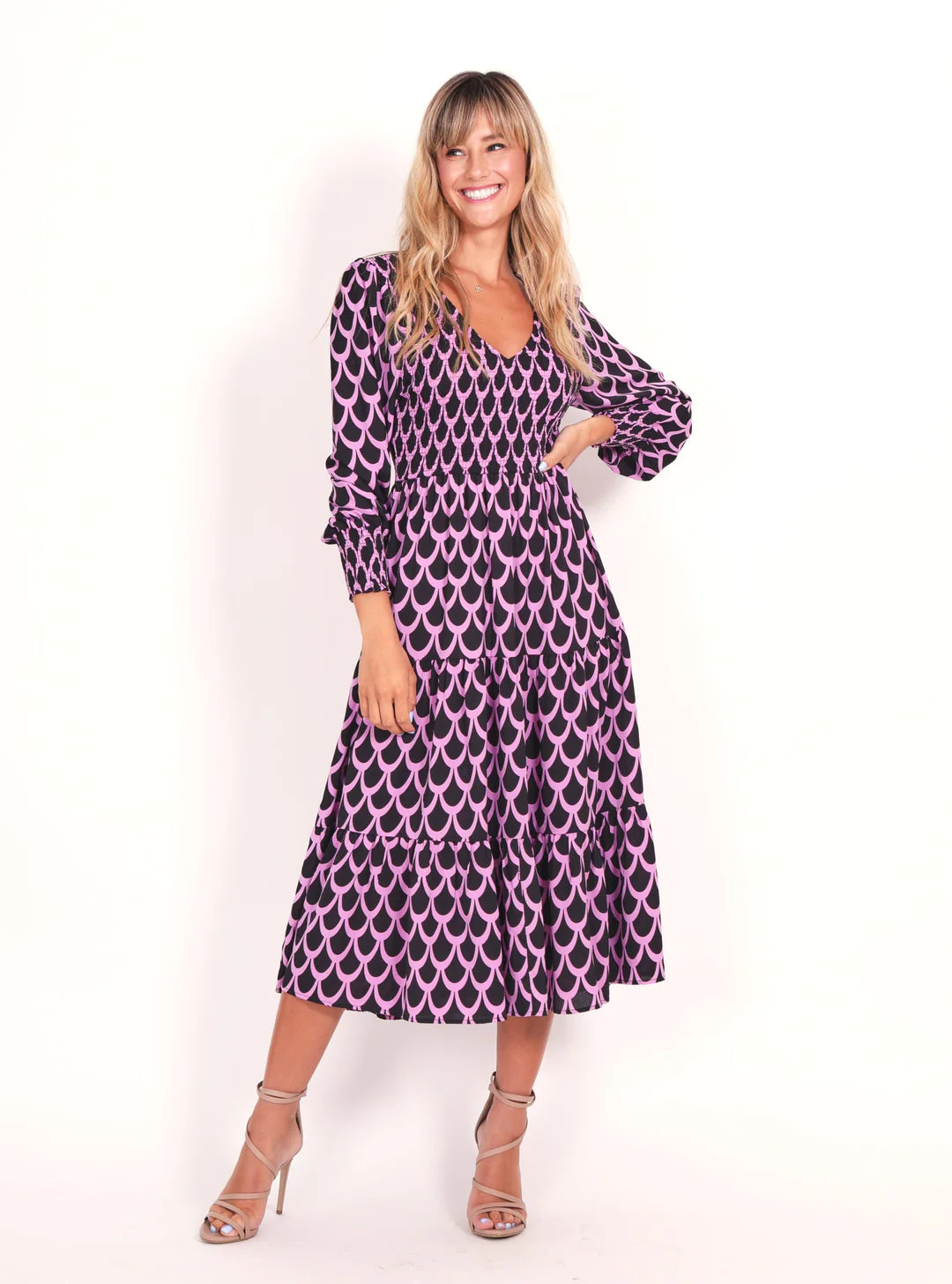 Phoenix V Neck Dress