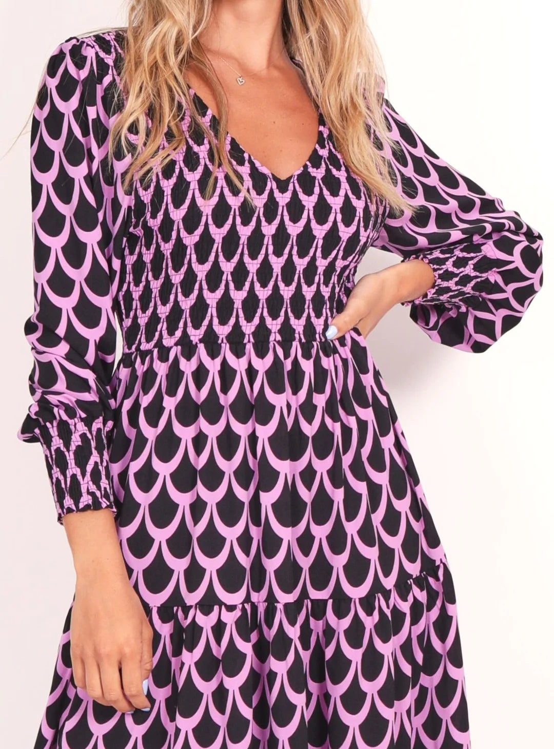 Phoenix V Neck Dress