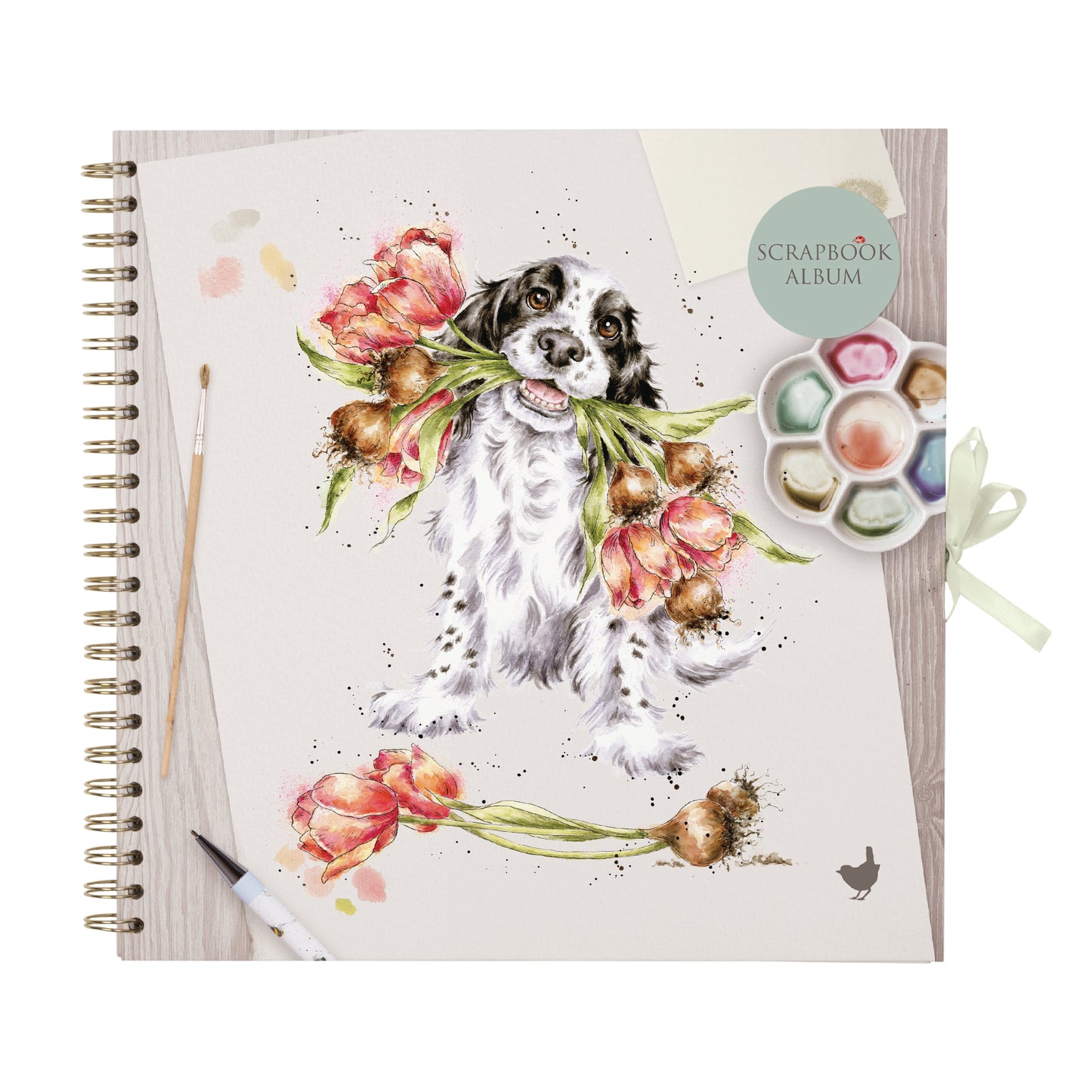 Wrendale 'Blooming with Love' Spaniel Scrapbook Album