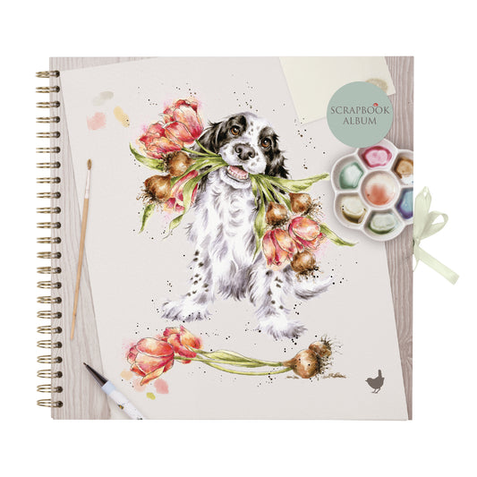 Wrendale 'Blooming with Love' Spaniel Scrapbook Album