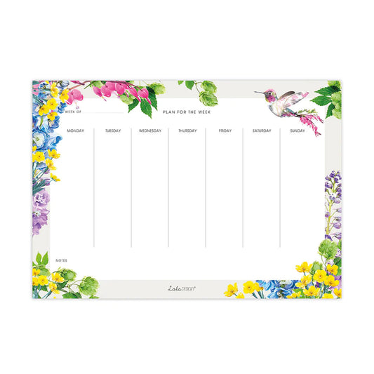 Lola Design Humming Bird - Weekly Planner