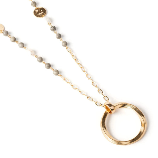 Aisha Gold Necklace