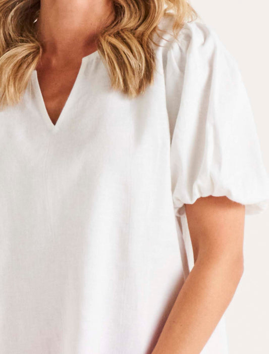 Betty Basics | Alba Blouse White