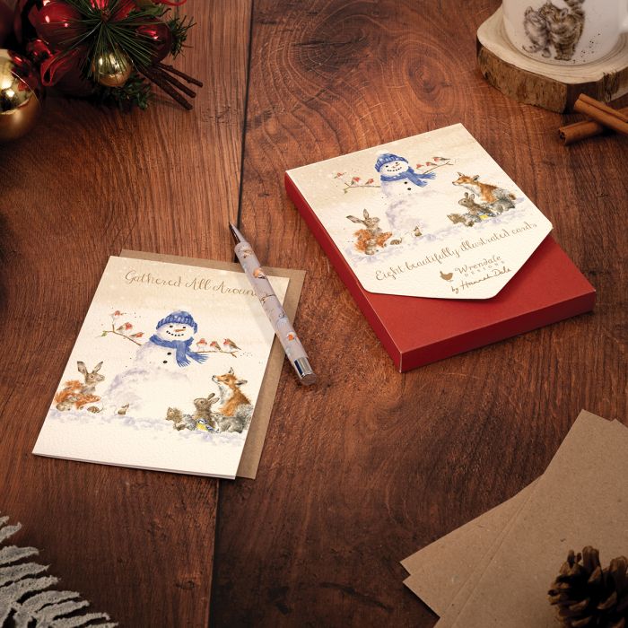 Gathered All Around' Woodland animal Card Pack