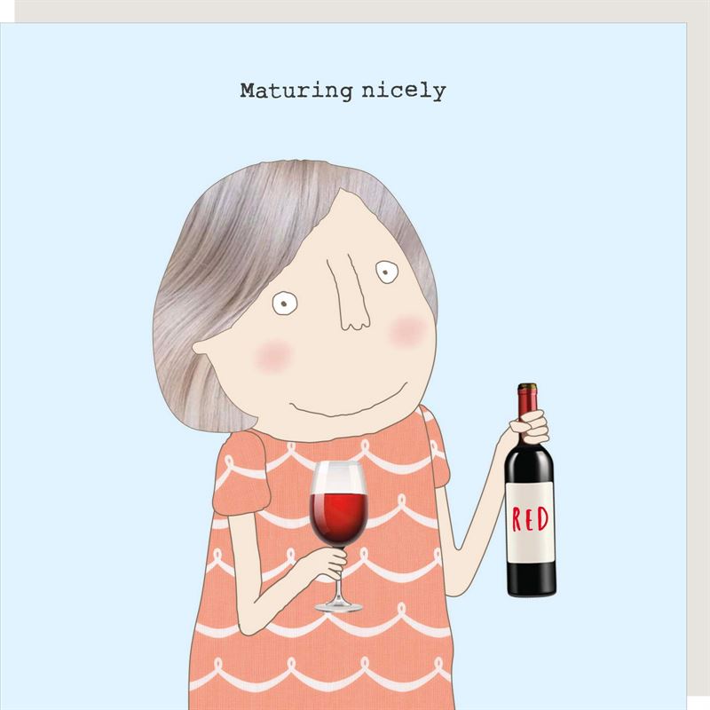 Rosie Made A Thing - Maturing - Humour Card