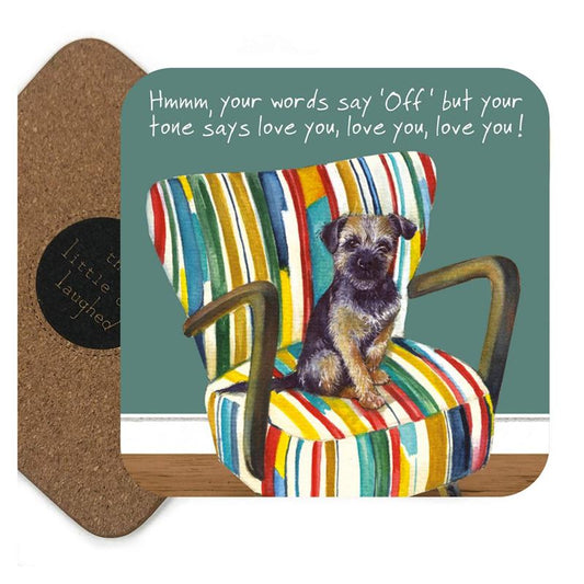 Little Dog Laughed - Chair - Coaster