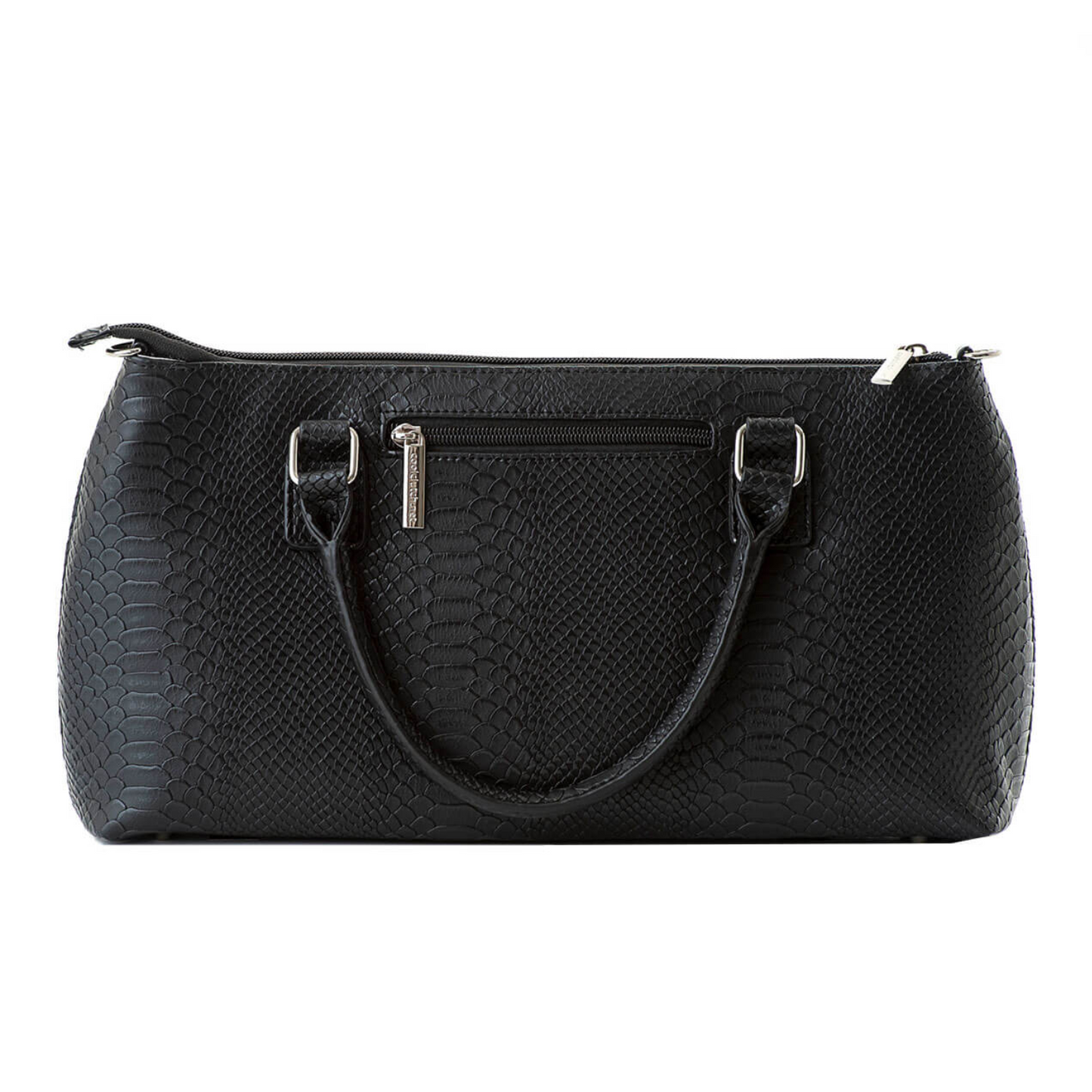 Kate Cool Clutch Bag (Black Snakeskin)