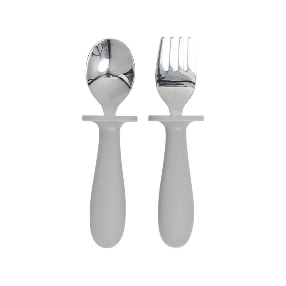 Baby Elephant Silicone Cutlery Set