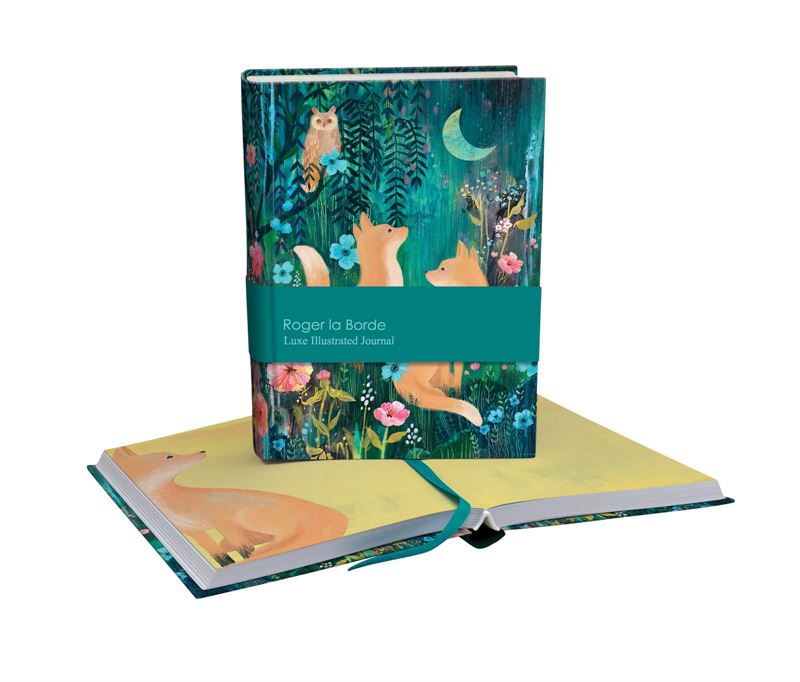Roger La Borde - Moonlit Meadow - Illustrated Journal