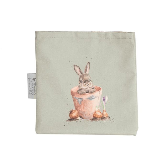 Wrendale 'Garden Friends' Rabbit Foldable Shopper Bag