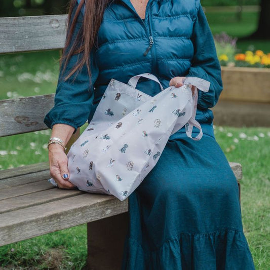 'A Dog's Life' dog Foldable Shopping Bag