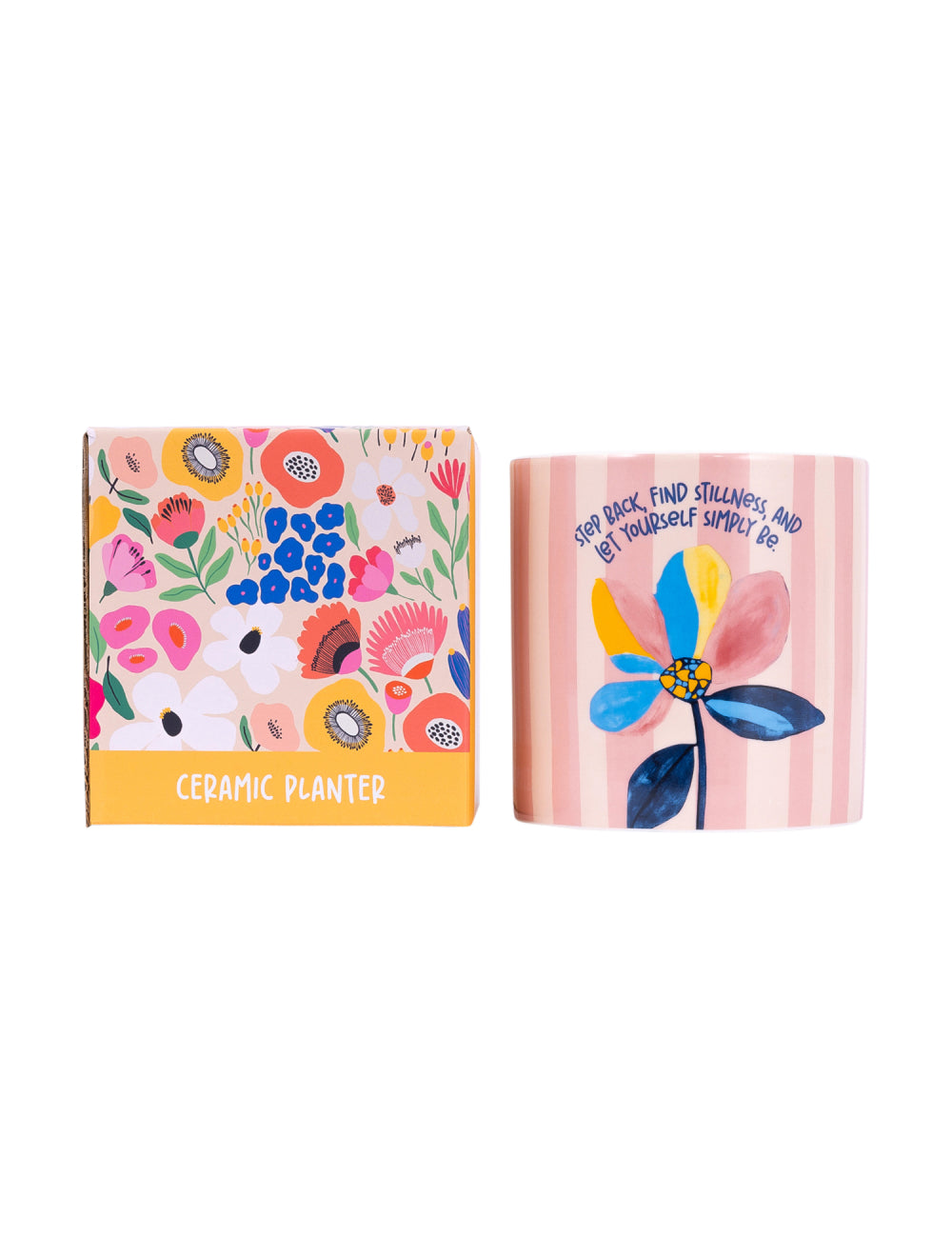 Billie Girl Ceramic Planter