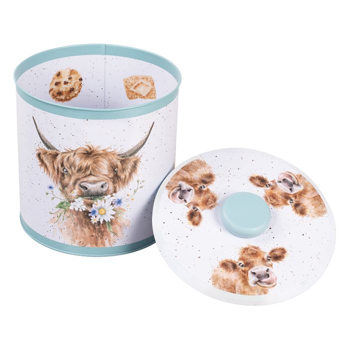 Wrendale 'The Country Set' Cow Biscuit Barrel