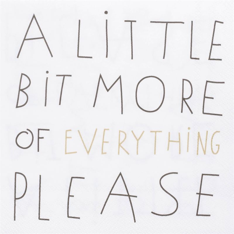 Räder - A Little Bit More - Cocktail Napkin