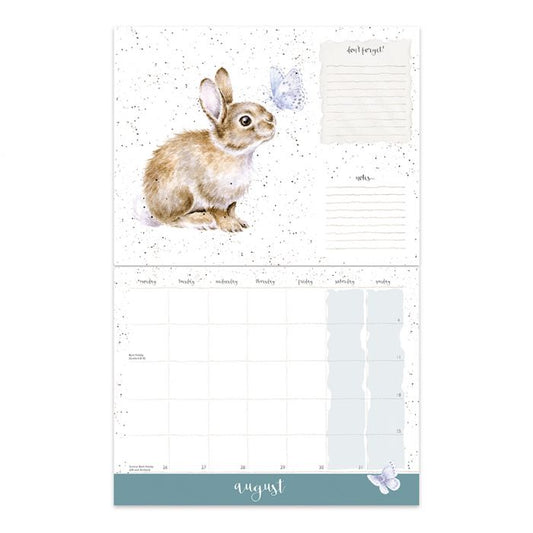 Wrendale 'The Country Set' Country Animal Landscape Calendar 2024
