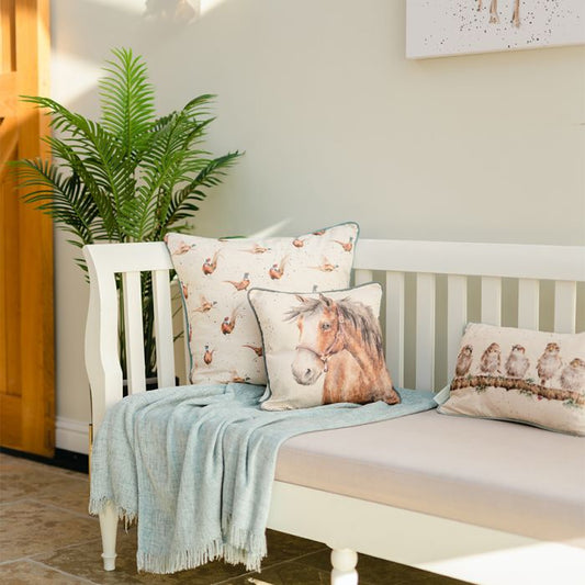 Wrendale Cushion | 'Spirit Horse'