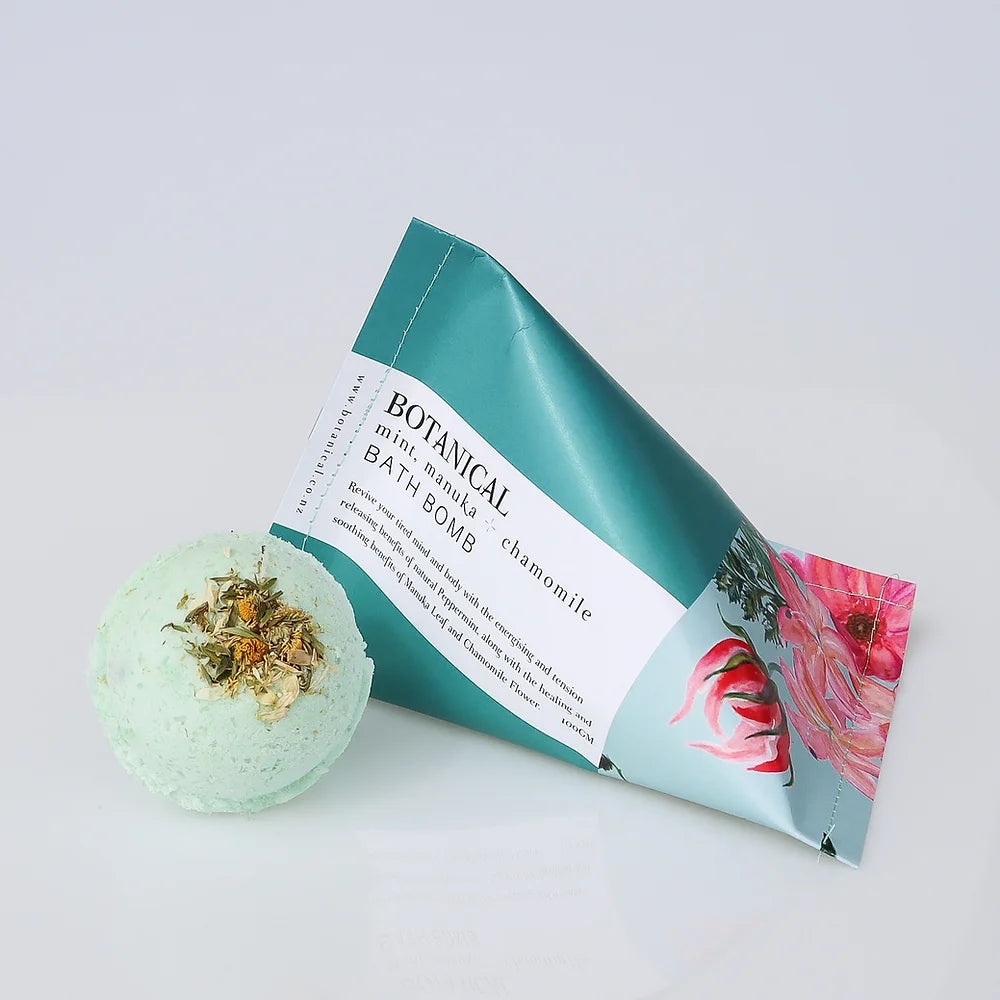 Mint Manuka & Chamomile Bath Bomb