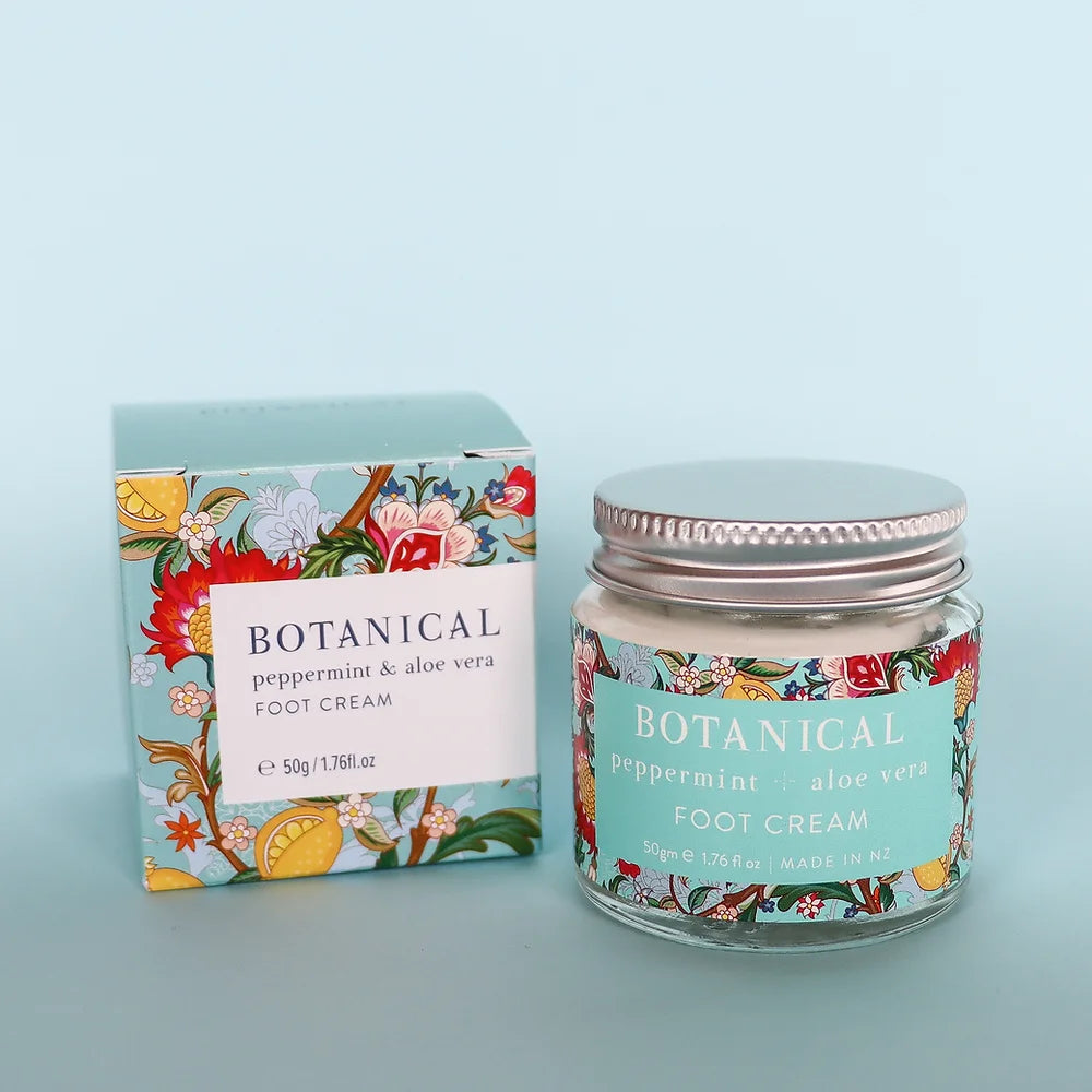 Botanical Peppermint+Aloe Vera Foot Cream