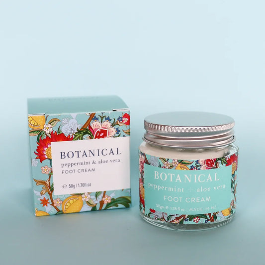Botanical Peppermint+Aloe Vera Foot Cream