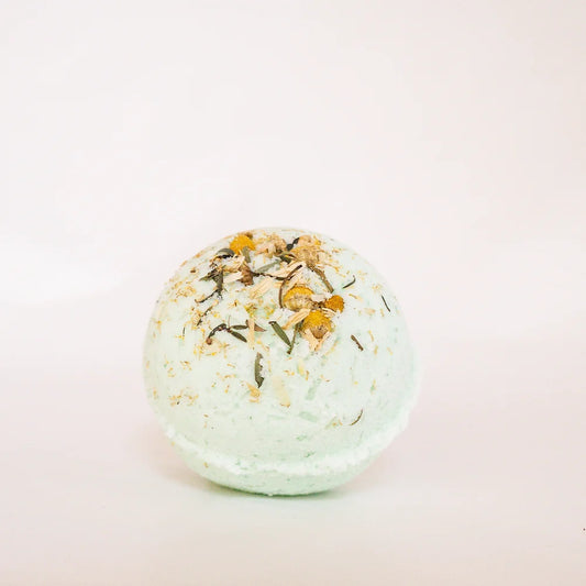 Mint Manuka & Chamomile Bath Bomb