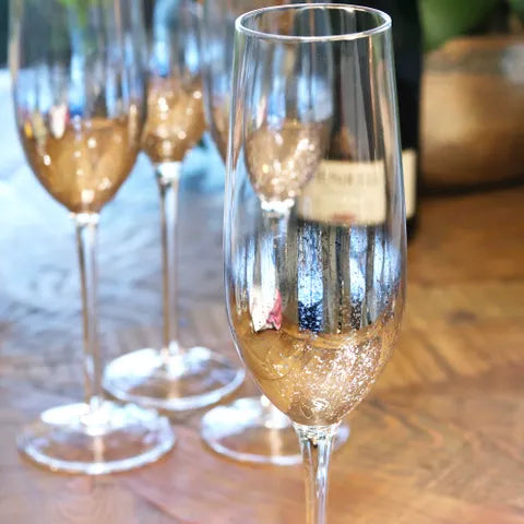 Starry Sky Champagne Flute