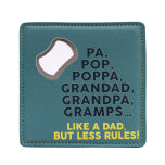 Father's Day Bottle Opener Coaster