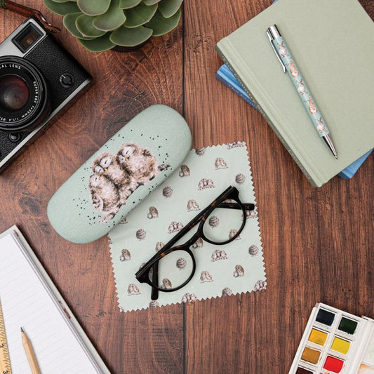 Wrendale -'OWLETS' OWL GLASSES CASE