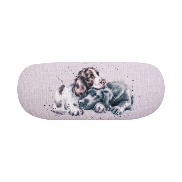 Wrendale -'GROWING OLD TOGETHER' SPANIEL AND LABRADOR GLASSES CASE