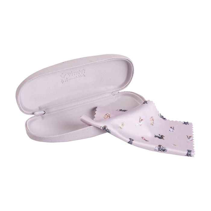 Wrendale -'GROWING OLD TOGETHER' SPANIEL AND LABRADOR GLASSES CASE