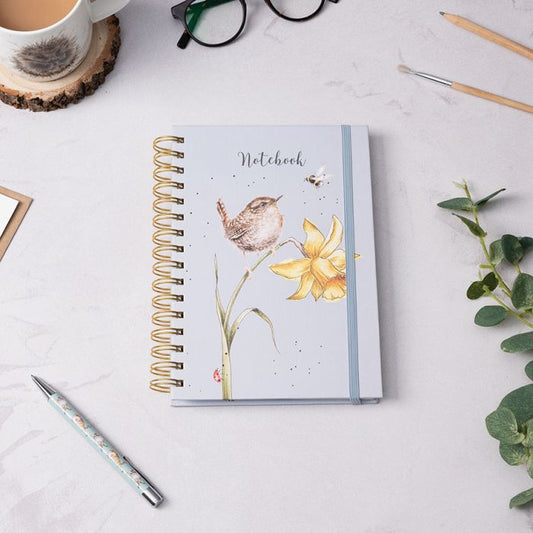 Wrendale 'The Birds and the Bees' Wren Notebook